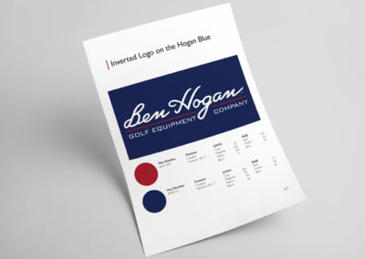 Ben Hogan Golf Corporate ID